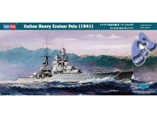 HOBBY BOSS maquette bateau 86502 ITALIAN CRUISER POLA 1/350