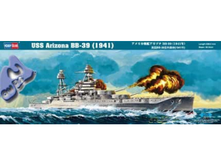 HOBBY BOSS maquette bateau 86501 USS ARIZONA BB-39 (1941) 1/350