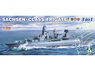Takom maquette bateau 6001 Fregate classe Sachsen 1/350