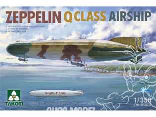Takom maquette avion 6003 Zeppelin Q Class 1/350