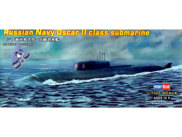 HOBBY BOSS maquette bateau 87021 SSGN OSCAR II Class KURSK 1/700