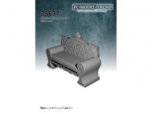 FC MODEL TREND accessoire résine 35637 Banc en pierre 1 1/35