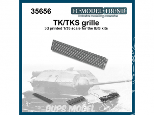 FC MODEL TREND accessoire résine 35656 Grille TK / TKS Ibg 1/35