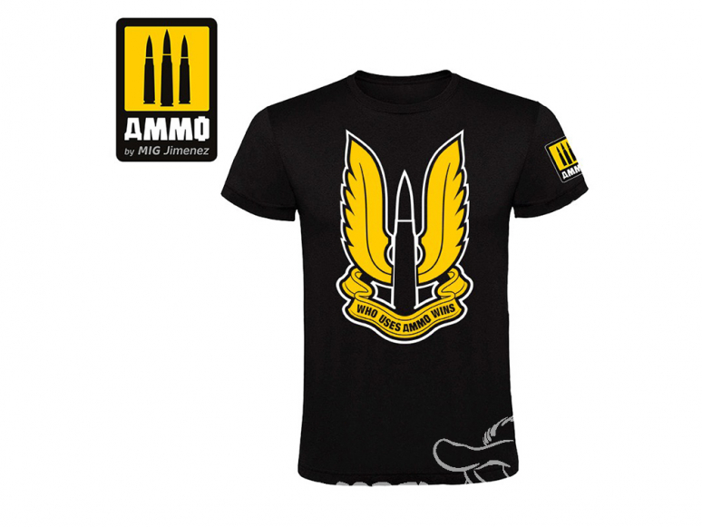 MIG T-Shirt 8076XL T-shirt Ammo Special Forces-Wings taille XXL
