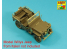 Aber 24T03 Kit d&#039;amélioration pour JEEP Willys MB kit Italeri 1/25