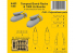 CMK kit resine 4443 Porte-bombes Tempest et bombes de 1000 lb kit Special Hobby et Eduard 1/48