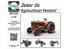 Planet model Maquettes mv129 Tracteur tchécoslovaque Zetor 25 Version agricole kit résine complet 1/72