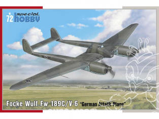 Special Hobby maquette avion 72432 Focke Wulf Fw 189C / V-6 1/72