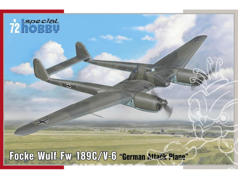 Special Hobby maquette avion 72432 Focke Wulf Fw 189C / V-6 1/72