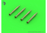 Master Model GM-72-010 Besa machine gun Canons (7.92mm) x4 1/72