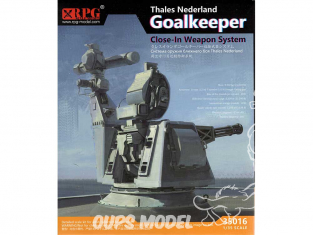 RPG-Model maquette militaire 35016 Thales Nederland Goalkeeper close-in weapon system 1/35