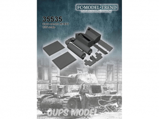 FC MODEL TREND accessoire résine 35535 Set détails M14/41 1/35