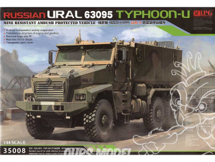 RPG-Model maquette militaire 35008 URAL 63095 TYPHOON-U 1/35