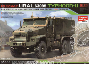 RPG-Model maquette militaire 35008 URAL 63095 TYPHOON-U 1/35