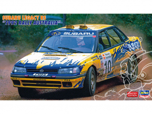 Hasegawa maquette voiture 20527 Subaru Legacy RS 1992 Rallye d'Australie 1/24
