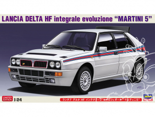 HASEGAWA maquette voiture 20528 Lancia Delta HF Integrale EVOLUZIONE Martini 5 1/24