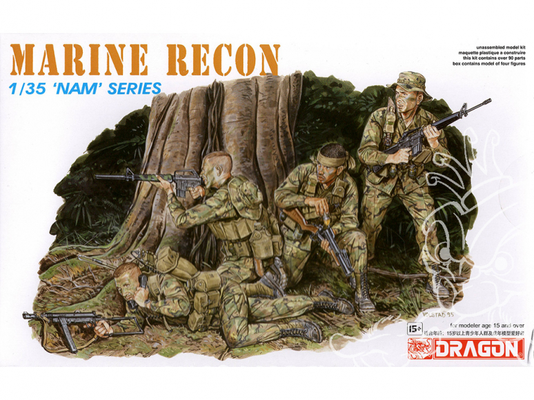 Dragon maquette militaire 3313 Marine Recon 1/35