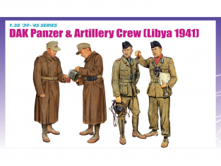 DRAGON maquette militaire 6693 Artilleurs Allds Lybie 1/35