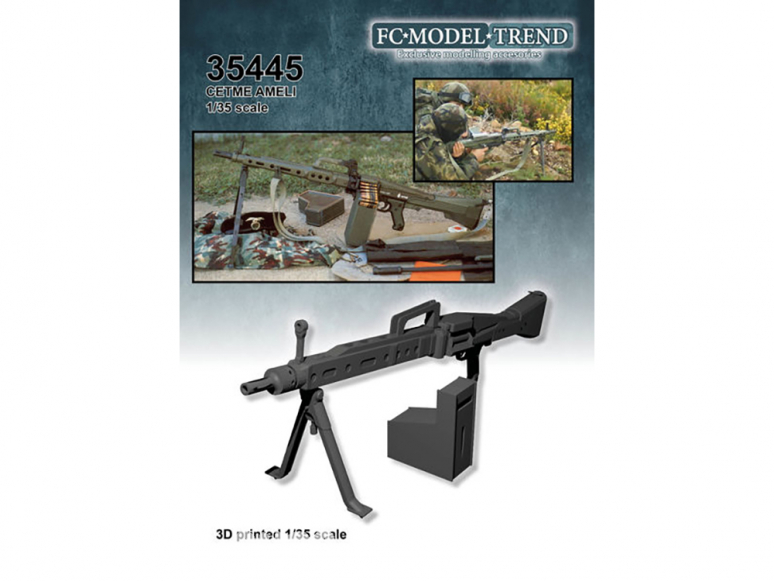 FC MODEL TREND accessoire résine 35445 CETME AMELI 1/35