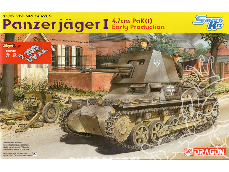DRAGON maquette militaire 6258 Panzerjäger I 1/35