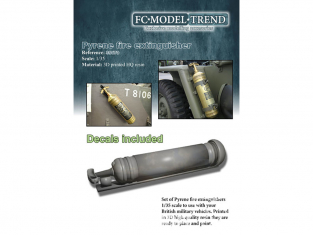 FC MODEL TREND accessoire résine 35470 Extincteur Pyrenne 1/35