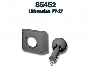 FC MODEL TREND accessoire résine 35452 Set détails FT-17 Lituanien 1/35