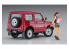Hasegawa maquette voiture 52301 Suzuki Jimny avec figurine Camp Girls 1/24