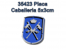FC MODEL TREND accessoire résine 35423 Plaque Caballeria 4x3cm