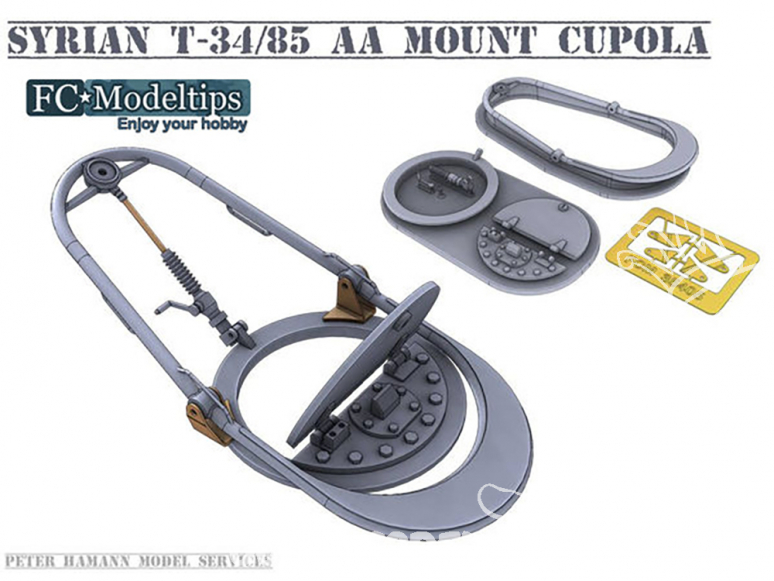 FC MODEL TREND accessoire résine 35402 Monture AAMG T-34/85 Syrien 1/35