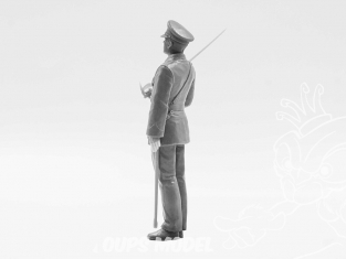 Figurine ICM 1:16 - Officier De Police Britannique, Modèle Détailé à Monter Et Peindre, Pour Collectionneurs