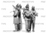 Icm maquette figurines 35622 Équipage de camion de pompiers américain années 1910 1/35