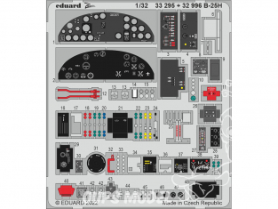 Eduard photodécoupe avion 33295 Zoom intérieur B-25H Hk Models 1/32