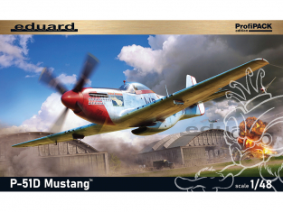 EDUARD maquette avion 82102 Mustang P-51D ProfiPack Edition Réédition 1/48