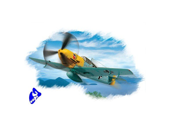 Hobby Boss maquette avion 80253 Messerschmitt Bf109E-3 1/72