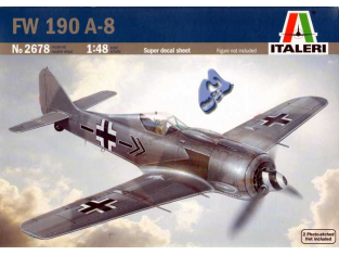 ITALERI maquette avion 2678 FW 190 A-8 1/48