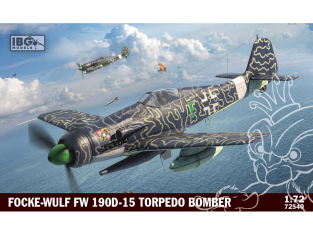 IBG maquette avion 72540 Bombardier torpilleur Fw 190D-15 1/72