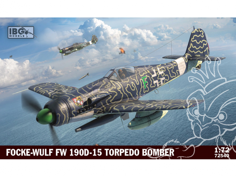 IBG maquette avion 72540 Bombardier torpilleur Fw 190D-15 1/72