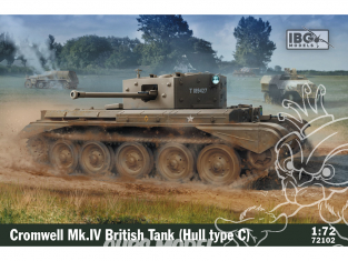 IBG maquette militaire 72102 Char britannique Cromwell Mk.IV (type de coque C) 1/72