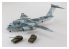 Aoshima maquette avion 055090 J.A.S.D.F Transporter C-2 1/144