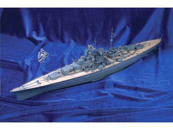 ACADEMY maquettes bateau 14109se BISMARCK avec photodecoupe 1/350