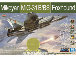 AMK maquette avion K48002 Mikoyan MiG-31 B/BS Foxhound 1/48
