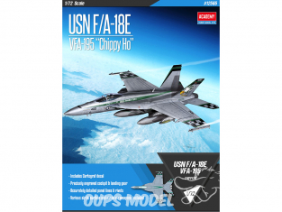 Academy maquette avion 12565 USN F/A-18E VFA-195 "Chippy Ho" 1/72