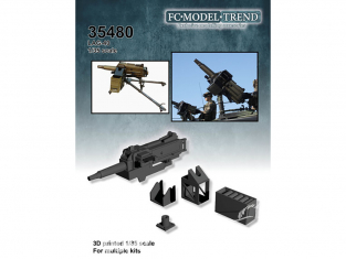 FC MODEL TREND accessoire résine 35480 Lance grenades LAG-40 1/35