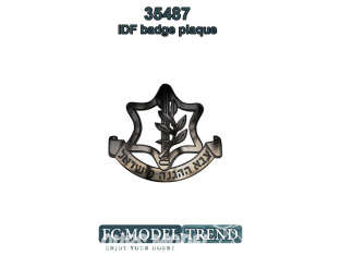FC MODEL TREND accessoire résine 35487 Plaque IDF 5x5cm