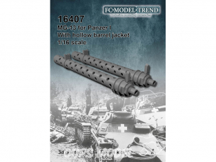 FC MODEL TREND accessoire résine 16407 MG13 pour Panzer I Takom 1/16