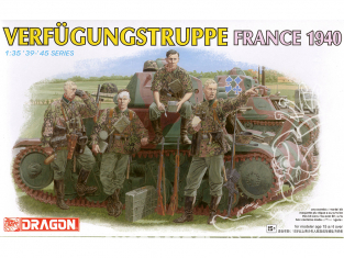 Dragon maquette militaire 6309 Verfugungstruppe France 1940 1/35