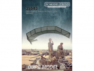 FC MODEL TREND accessoire résine 35543 M551 Sheridan Vietnam panier arrière tourelle 1/35