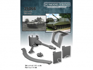FC MODEL TREND accessoire résine 35466 M108 SPG 1/35