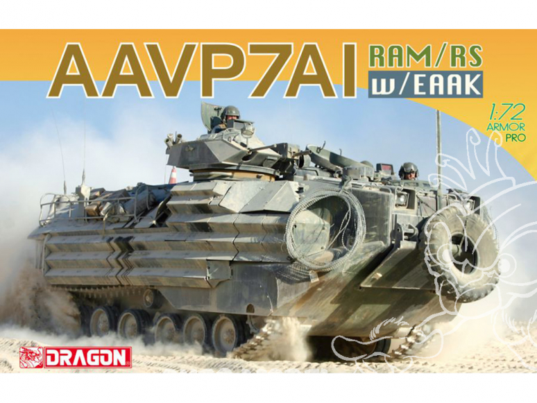 Dragon maquette militaire 7233 AAV 7 Irak 2003 1/72