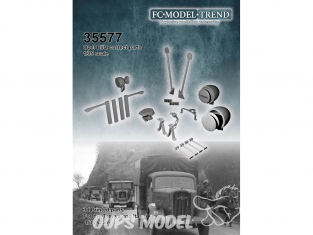 FC MODEL TREND accessoire résine 35577 Set de détails Opel Blitz Tamiya Italeri 1/35